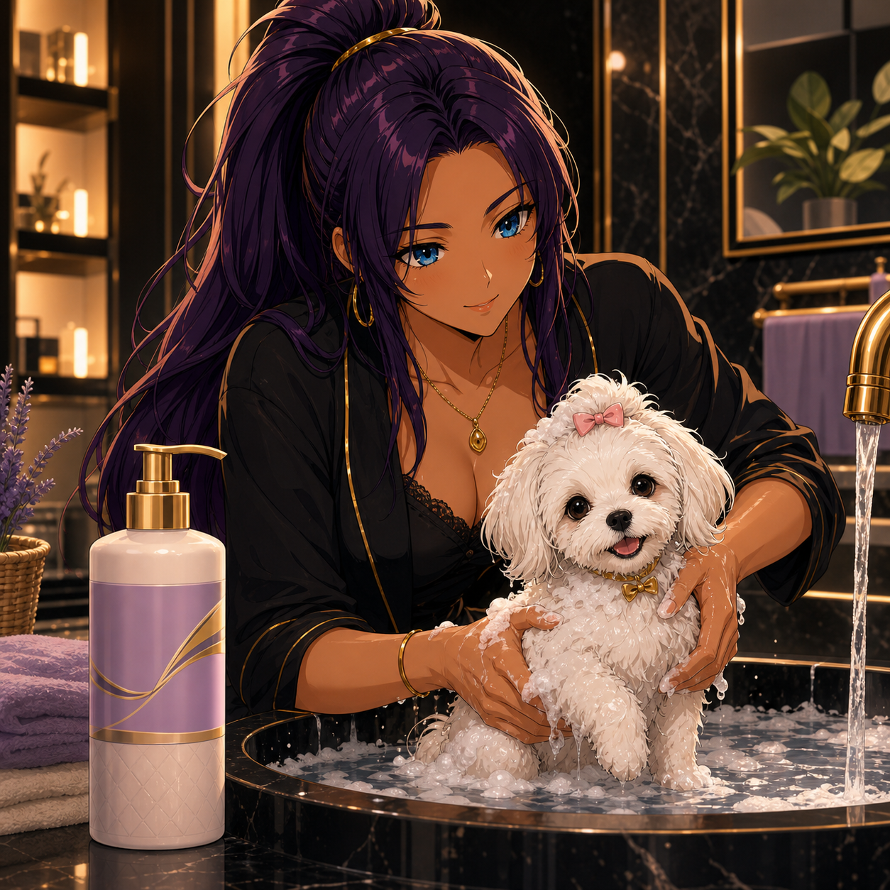 Commanding the Grid cinematic image for WAHL 4-in-1 Calming Pet Shampoo