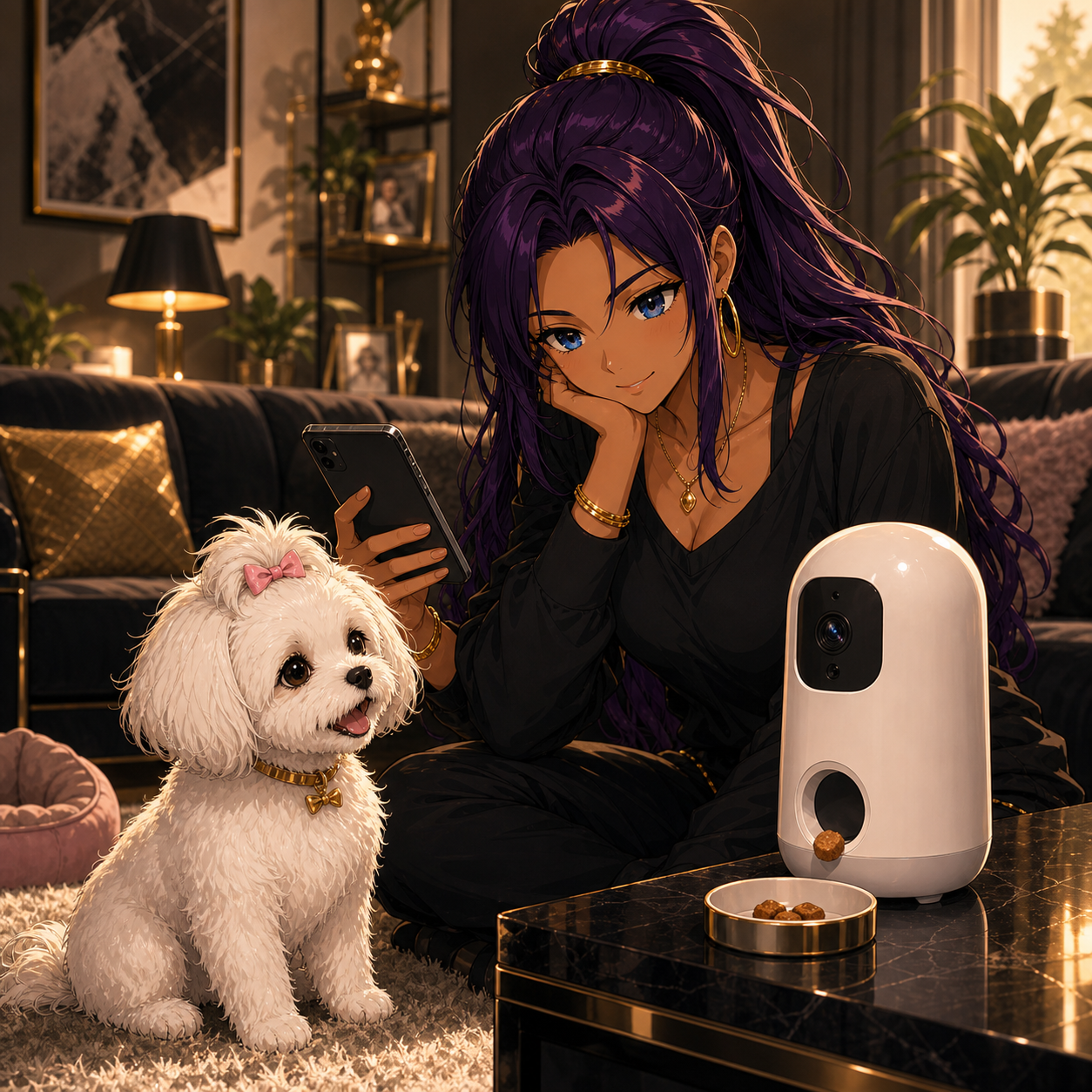 Commanding the Grid cinematic image for Furbo Dog Camera