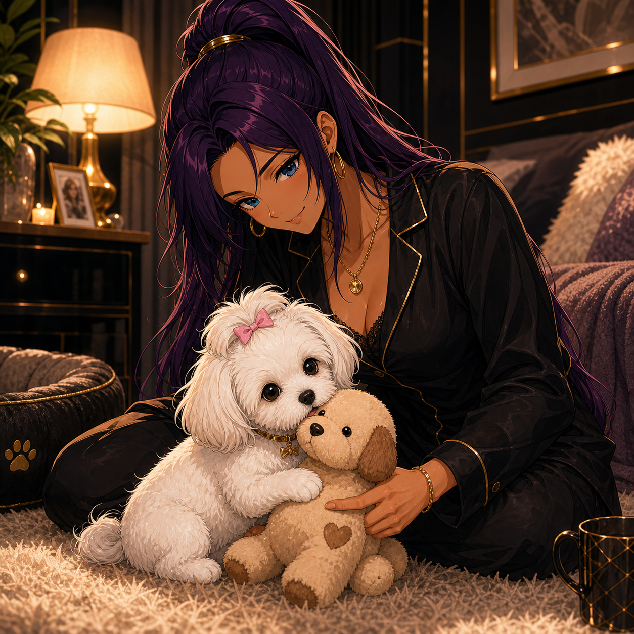 Commanding the Grid cinematic image for SmartPetLove Snuggle Puppy Behavioral Aid Toy