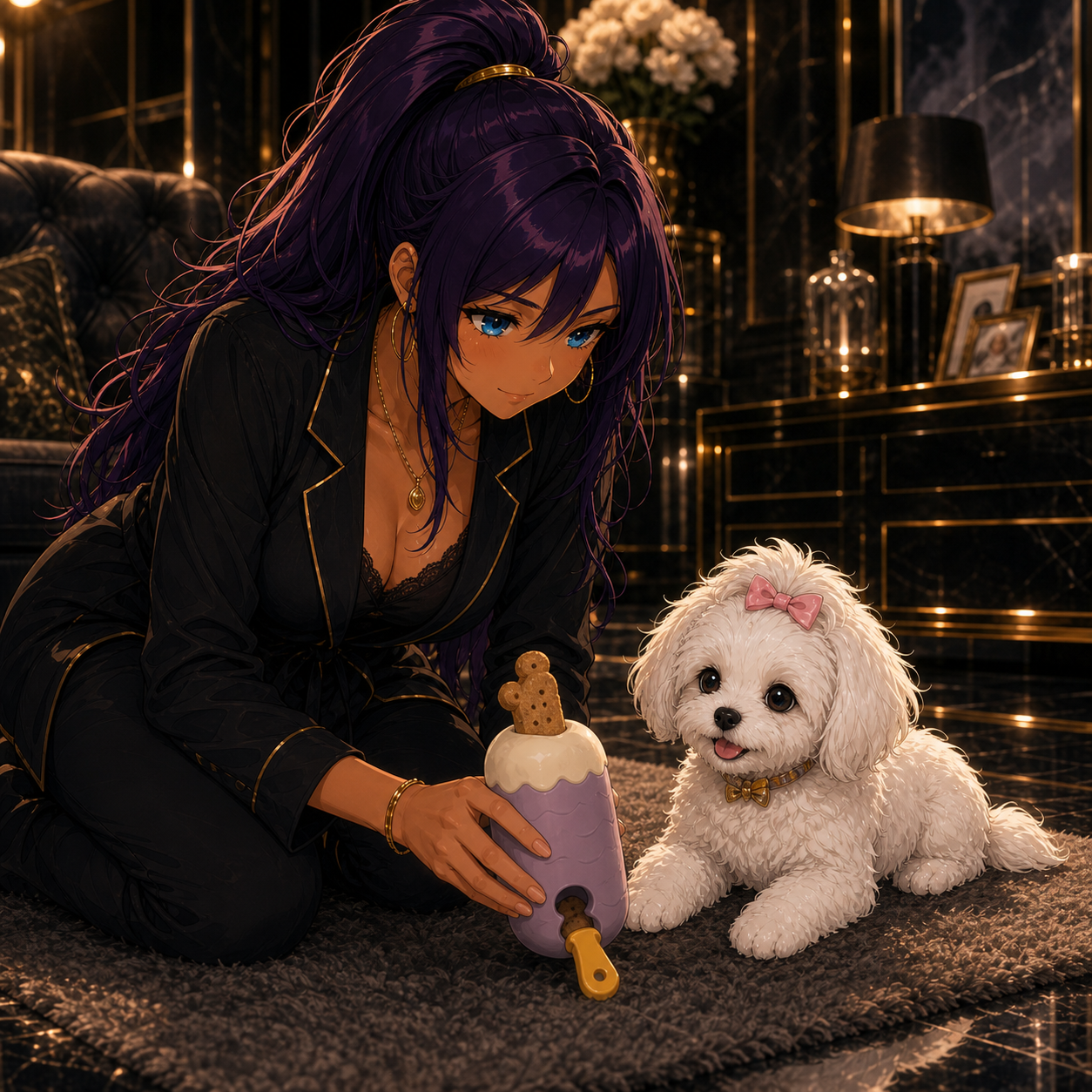 Commanding the Grid cinematic image for WOOF Pupsicle Treat Toy