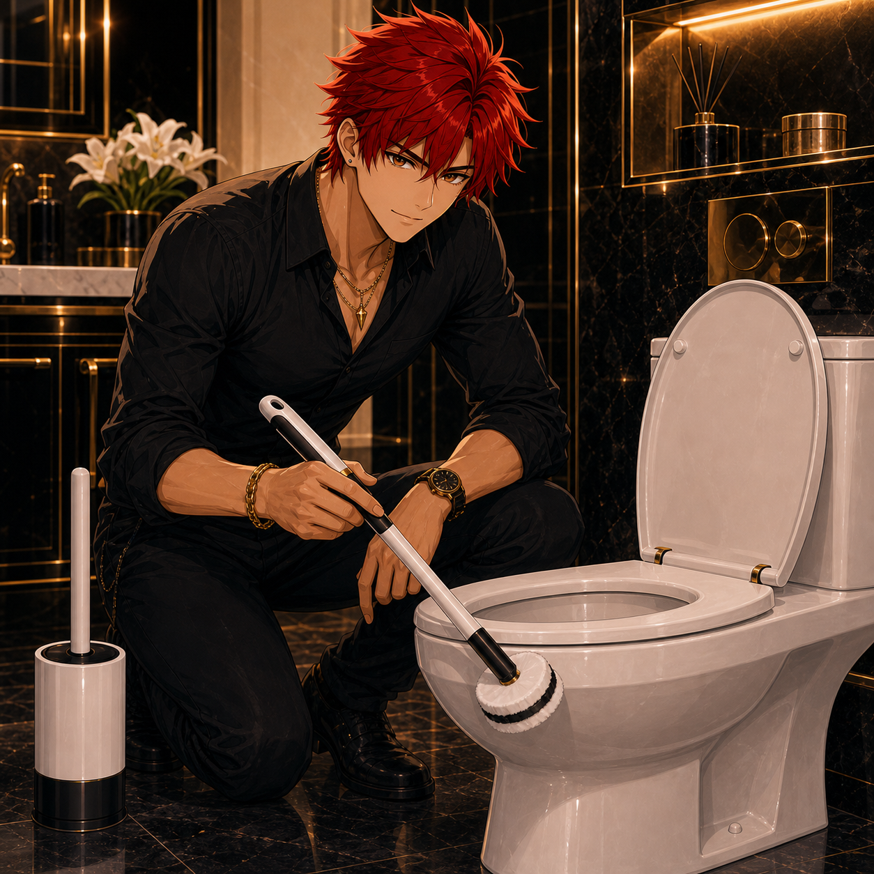 Commanding the Grid cinematic image for Clorox ToiletWand Disposable Toilet Cleaning System