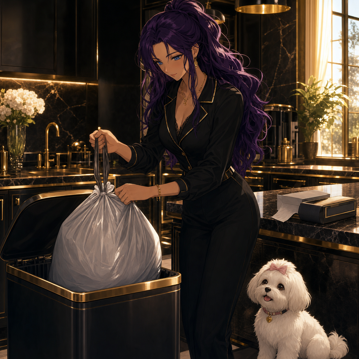 Commanding the Grid cinematic image for Glad ForceFlex Kitchen Trash Bags