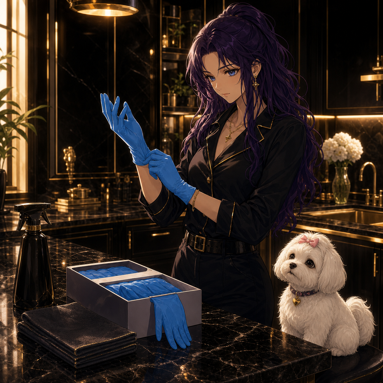 Commanding the Grid cinematic image for SAFESKIN Nitrile Disposable Cleaning Gloves