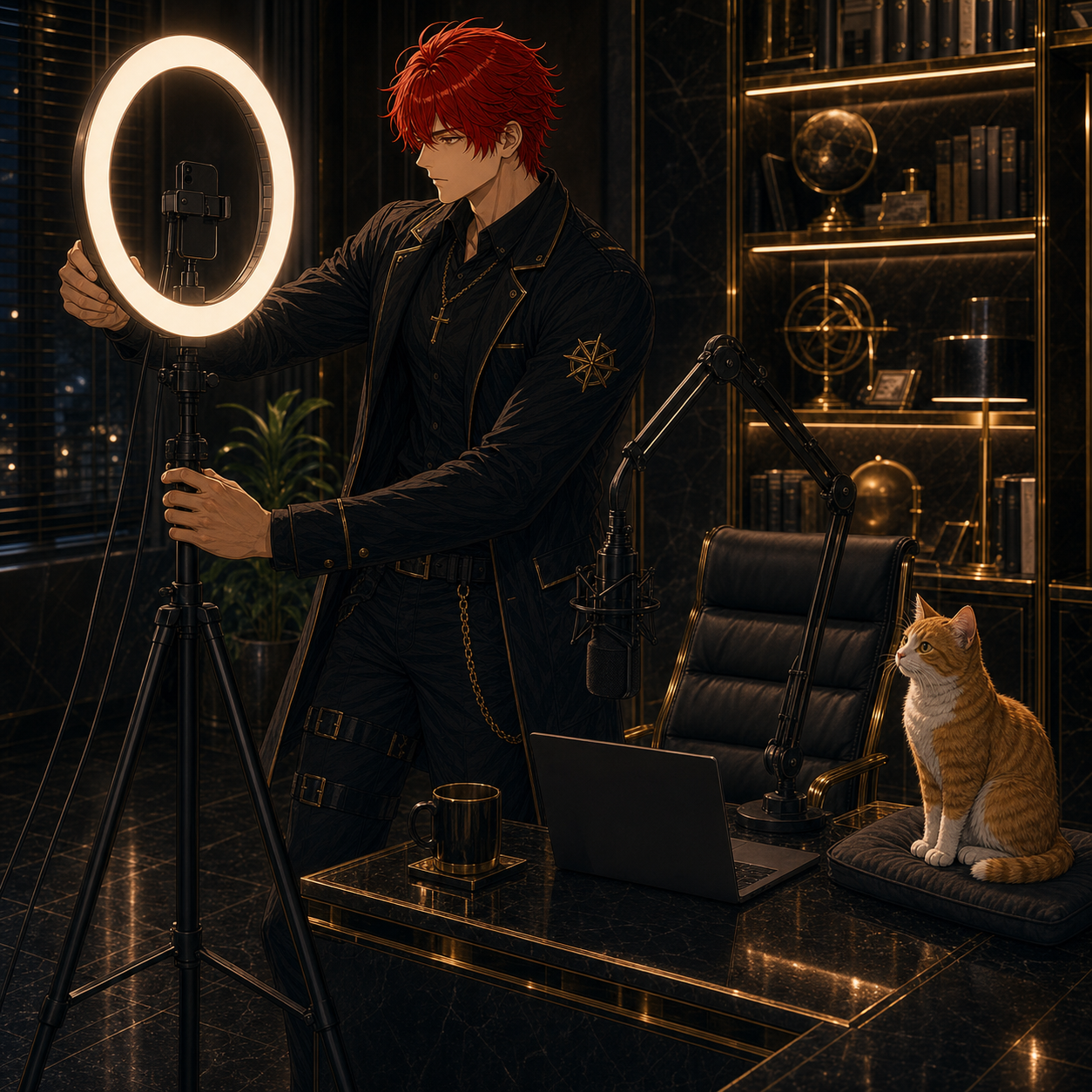 Raven business owner desk visual
