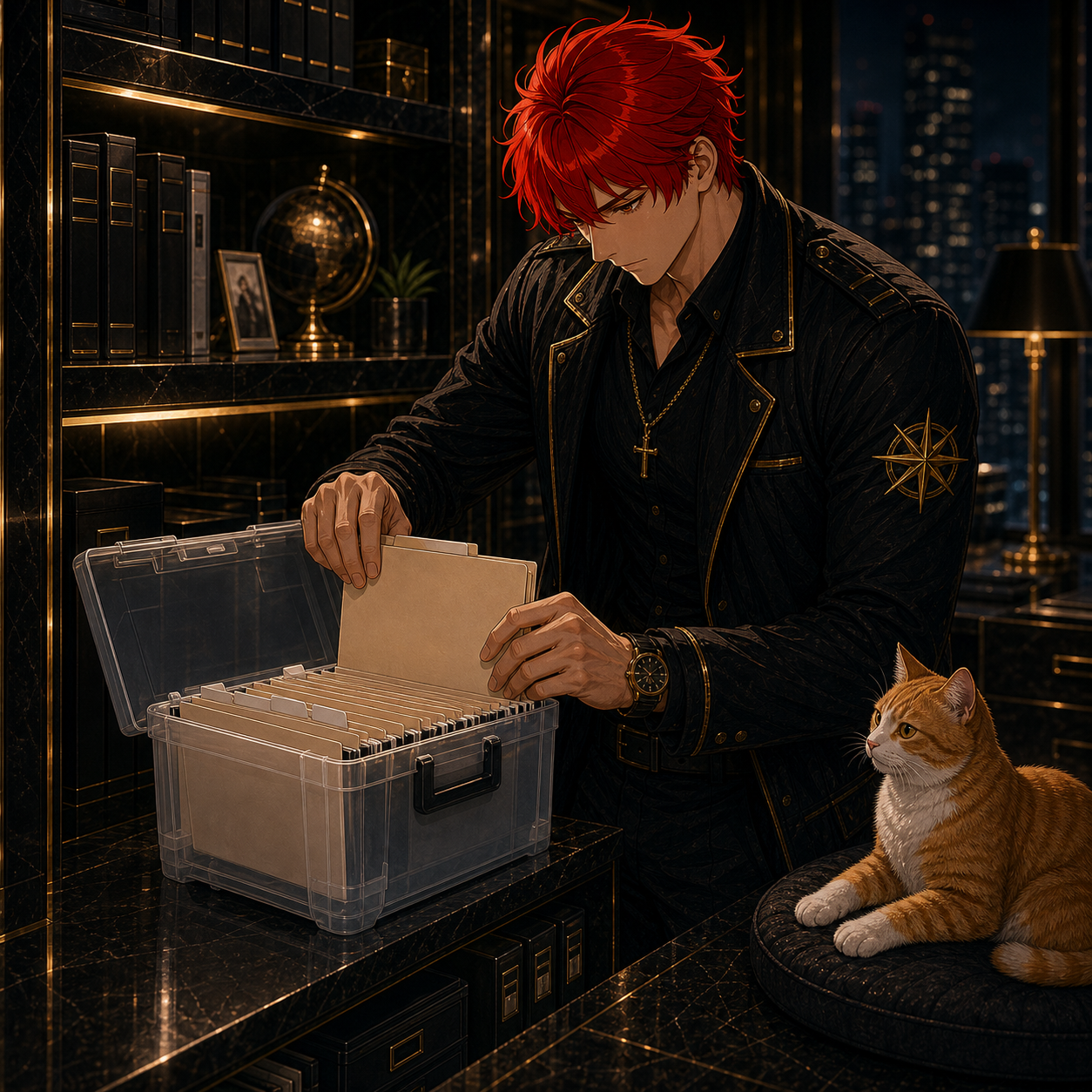 Commanding the Grid cinematic image for IRIS USA File Box