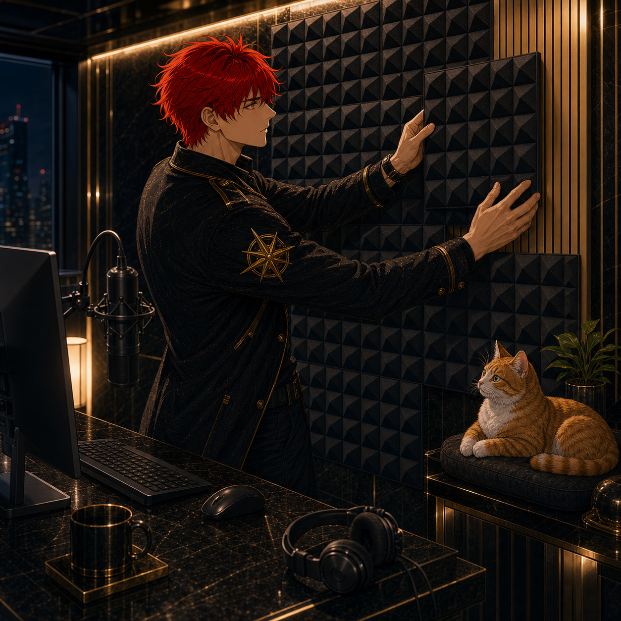 Commanding the Grid cinematic image for TroyStudio Acoustic Panels