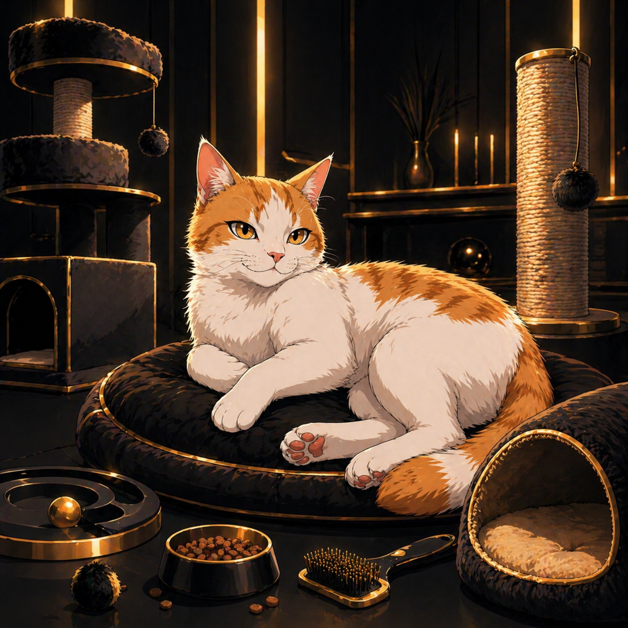 Max the cat - Raven's companion
