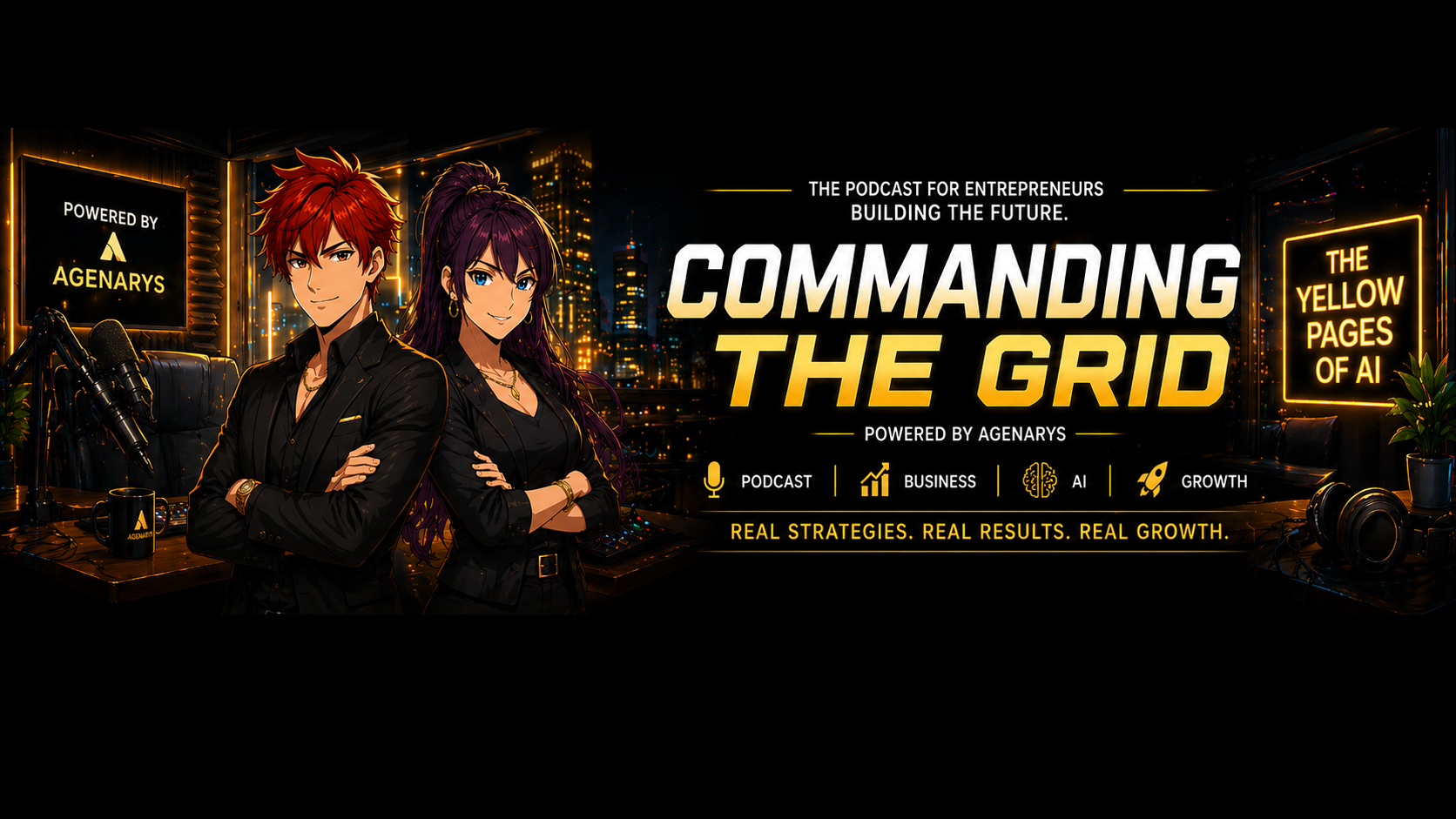 Raven and Amara - Commanding the Grid